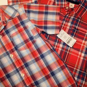 Carter Button Down Toddler Shirts (2)